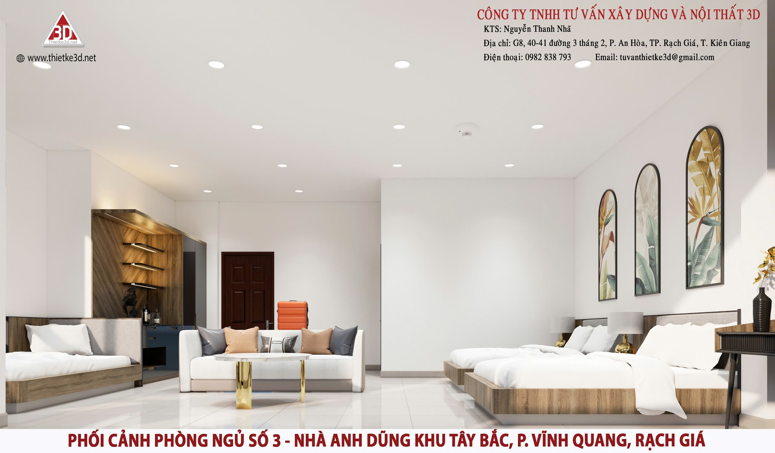 Phòng Ngủ Số 3 – Nhà Anh Dũng