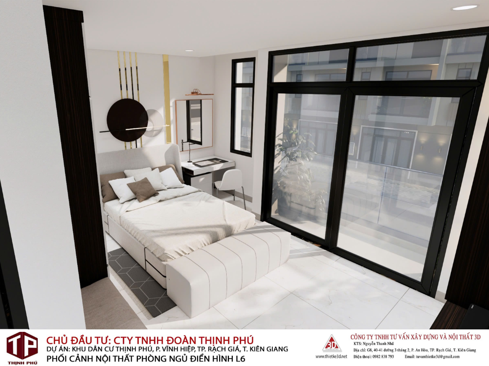 Nội Thất Phòng Khách Điển Hình – Mẫu L6