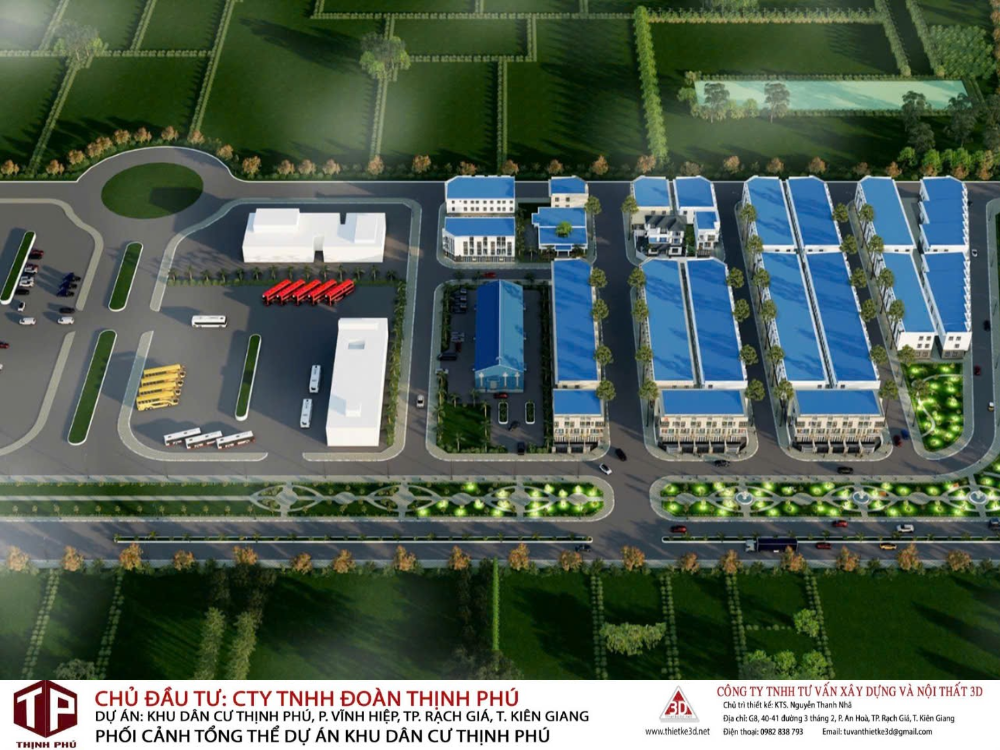 Tổng Thể Khu Dân Cư Thịnh Phú